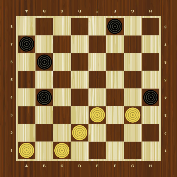 стратегия игры в шашки с агрессивным соперником