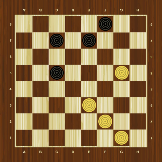 стратегия игры в шашки колонна